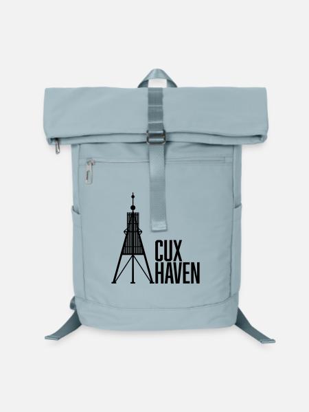 Cuxhaven Kugelbarke - Laptop-Rucksack  - Eisblau