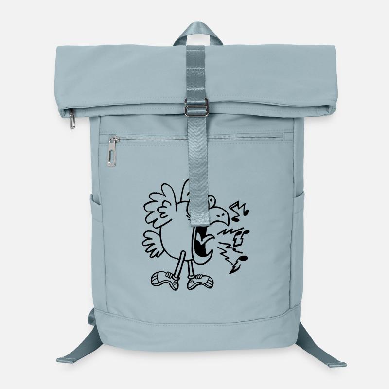 Mad bird in shoes Laptop Backpack