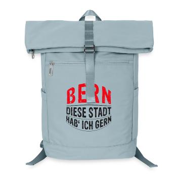BERN DIESE STADT HAB ICH GERN - Laptop-Rucksack  - Eisblau - Vorne