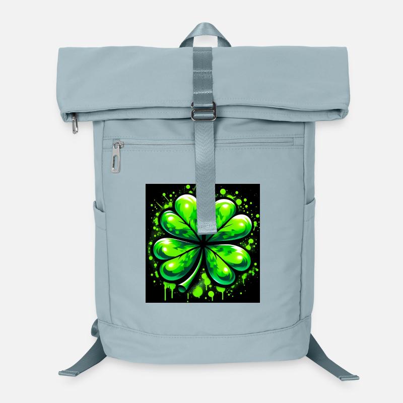 Vierblättriges Kleeblatt Laptop-Rucksack 