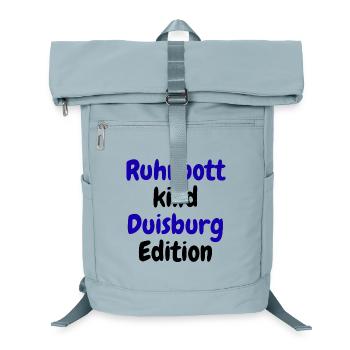 Ruhrpott Kind - Édition Duisbourg - Sac à dos ordinateur - bleu glacier - Devant