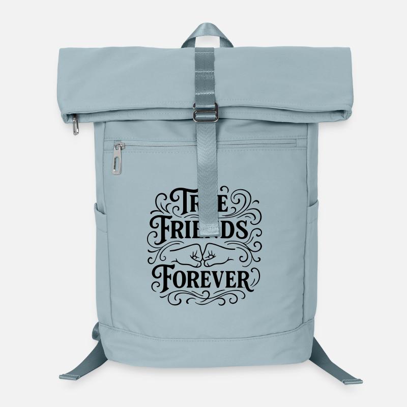 Treue Freunde Faustschlag Laptop-Rucksack 