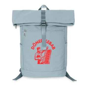 Döner kebab - Sac à dos ordinateur - bleu glacier - Devant