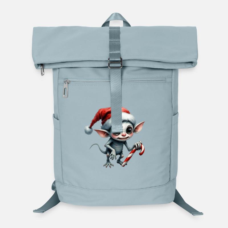 Weihnachtself mit Stock Laptop-Rucksack 