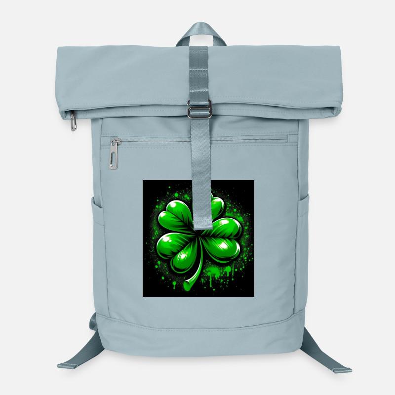 Vierblättriges Kleeblatt Laptop-Rucksack 