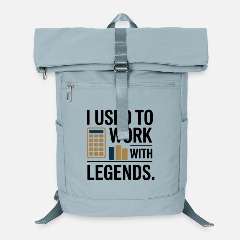 I Used to Work with Legends Farewell Coworker gift Laptop Backpack