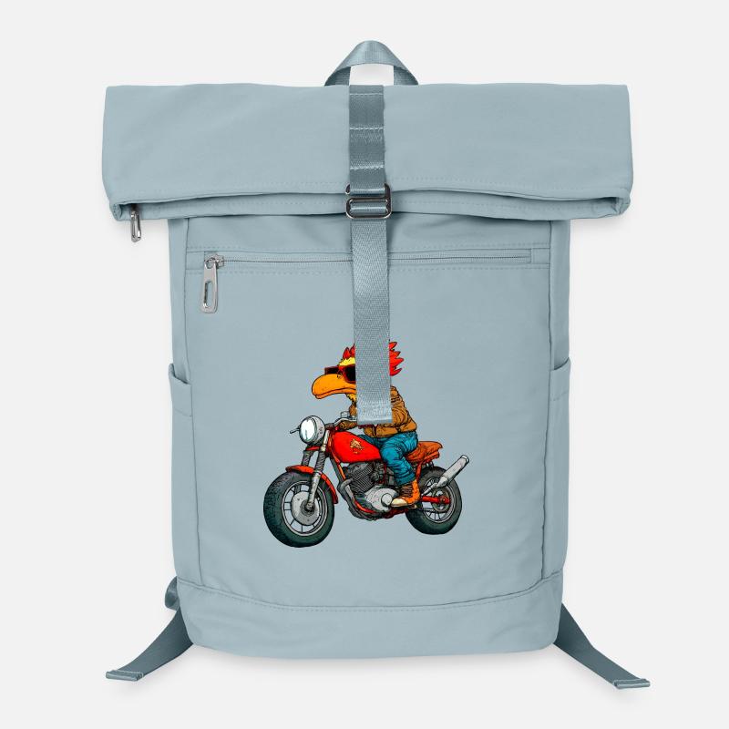 Poulet motard Sac à dos ordinateur