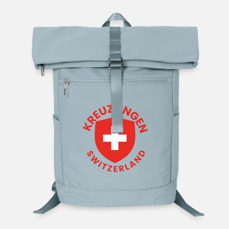 Kreuzlinger Schweiz-Wappen Laptop-Rucksack 