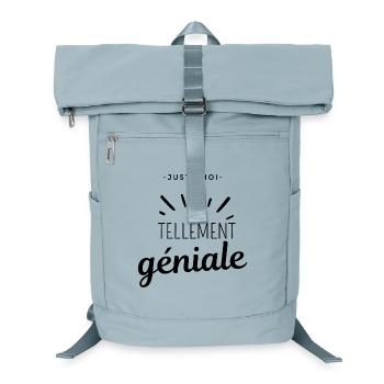 Großartiger Text - Laptop-Rucksack  - Eisblau - Vorne