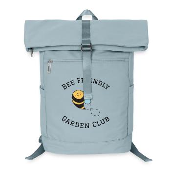 Bienenfreundlicher Gartenclub Honigbienengarten-Tee - Laptop-Rucksack  - Eisblau - Vorne
