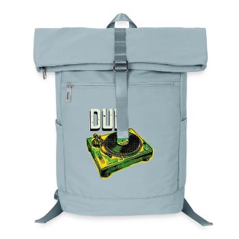 Dub Reggae Turntable - Laptop Backpack - ice blue - Front