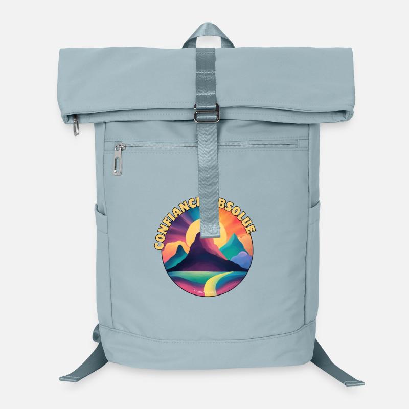Absolute Trust Rainbow Mountains Laptop Backpack