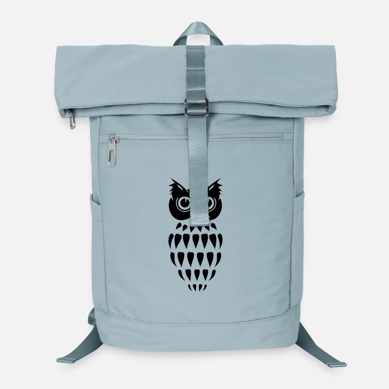 stilisierte Eule Laptop-Rucksack 