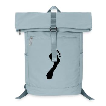 Fussabdruck - Laptop-Rucksack  - Eisblau - Vorne