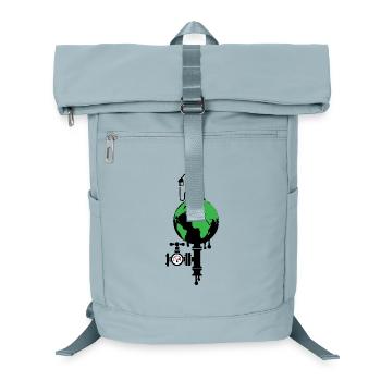Fuel pump - Laptop Backpack - ice blue - Front