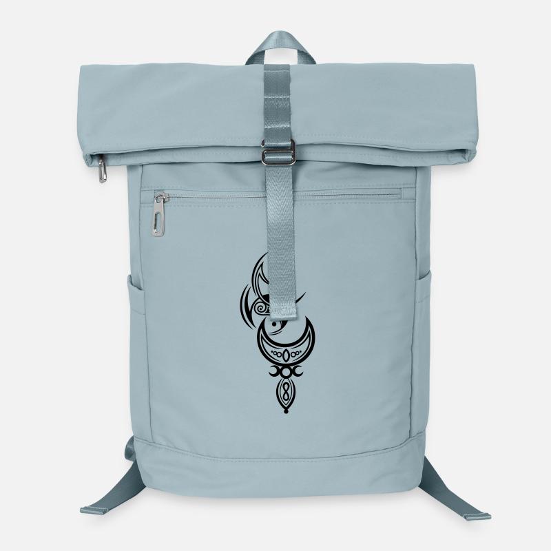 Moon with goddess, triple moon Laptop Backpack
