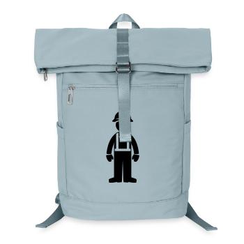 Construction workers - Laptop Backpack - ice blue - Front
