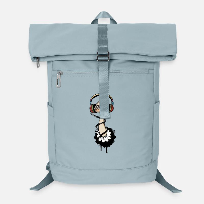 Une autruche avec un casque Sac à dos ordinateur