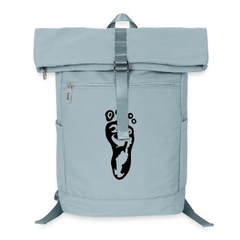 Fuß - Laptop-Rucksack  - Eisblau - Vorne