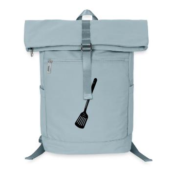 Kitchen utensils fryer or baking spoon - Laptop Backpack - ice blue - Front