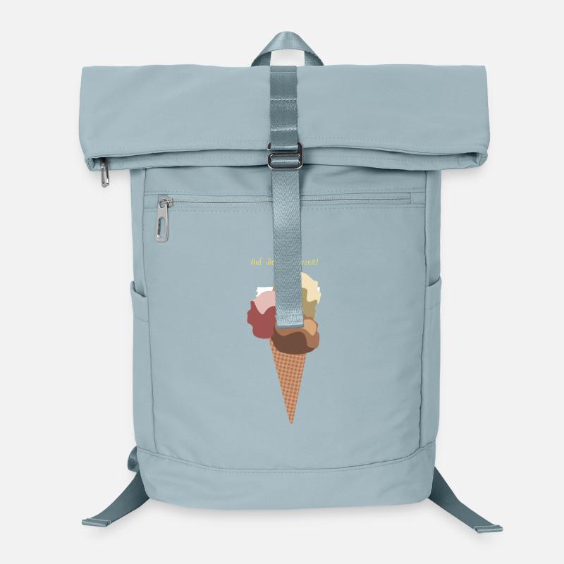 Auf die Sommerzeit Eiswaffel Laptop-Rucksack 