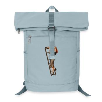 Librarian pinup - Laptop Backpack - ice blue - Front