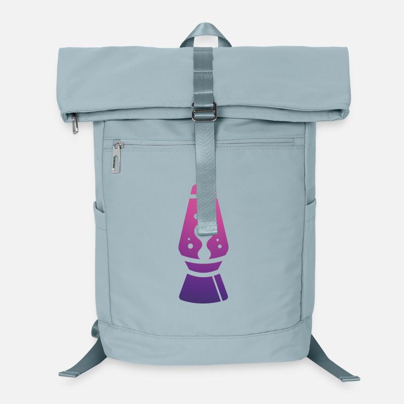 Purple Lava Lamp Laptop-Rucksack 
