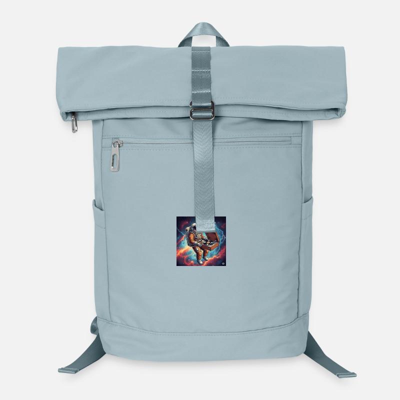 Space DJ Astronaut avec platine vinyle Sac à dos ordinateur