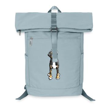 Greater Swiss Mountain Dog - Laptop Backpack - ice blue - Front