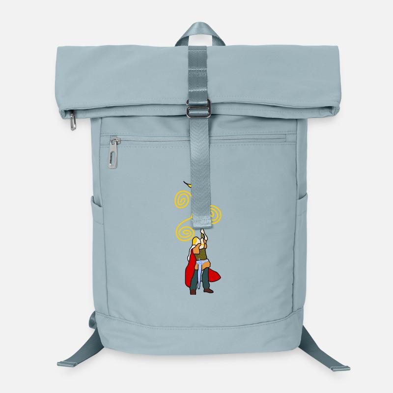 Gallic warrior at Carnyx Laptop Backpack