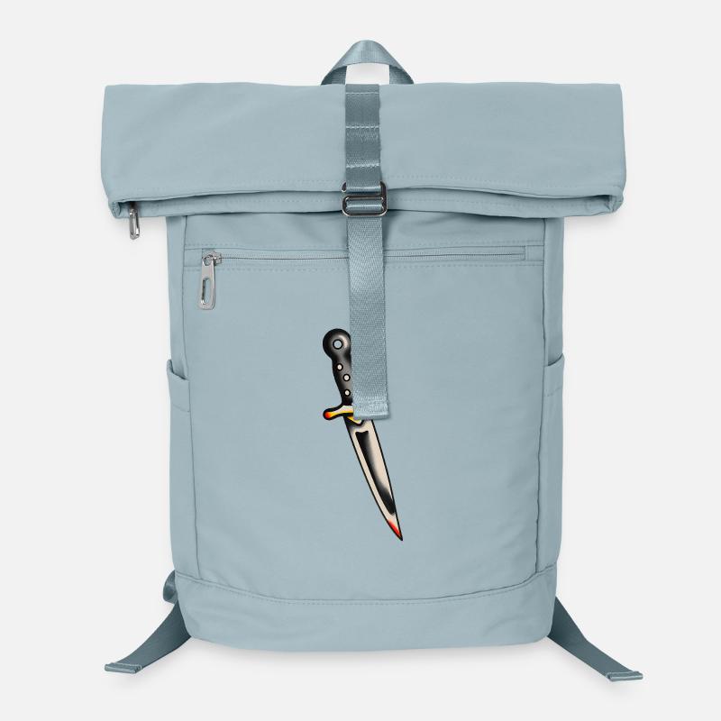Klassischer Tattoo-Dolch Laptop-Rucksack 