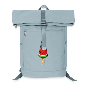 Wassermelonen-Eis am Stiel - Laptop-Rucksack  - Eisblau - Vorne