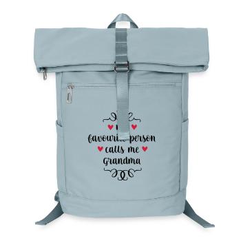 6061912 127585833 grandma - Laptop-Rucksack  - Eisblau - Vorne