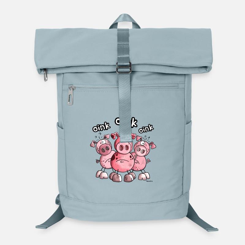 Funny Pig Team Laptop Backpack
