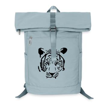 Weißer Tiger - Laptop-Rucksack  - Eisblau - Vorne