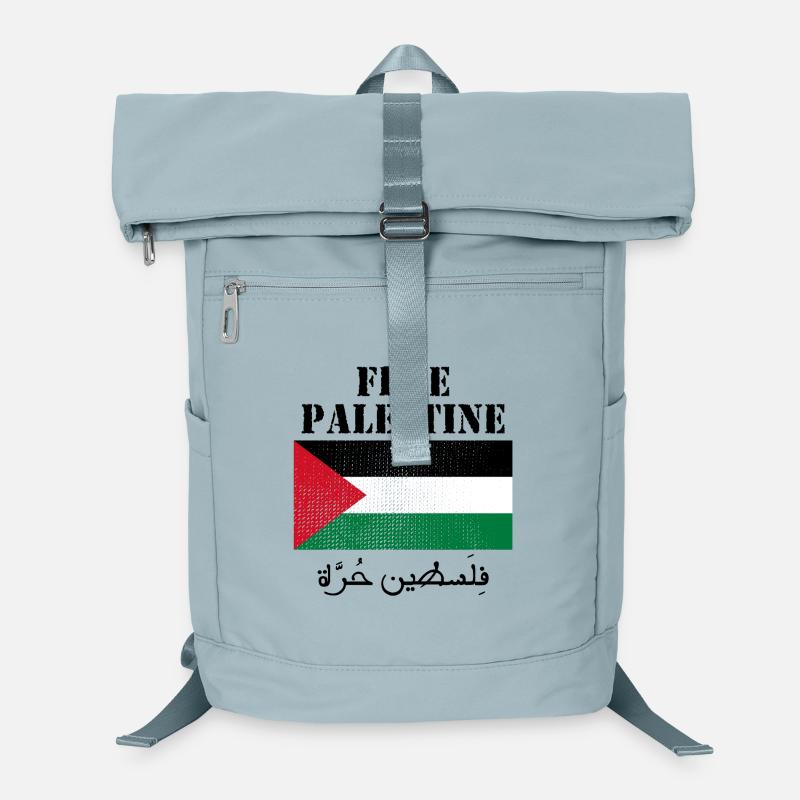 Freie Palästina-Flagge Laptop-Rucksack 