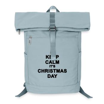 Keep calm Christmas - Laptop Backpack - ice blue - Front