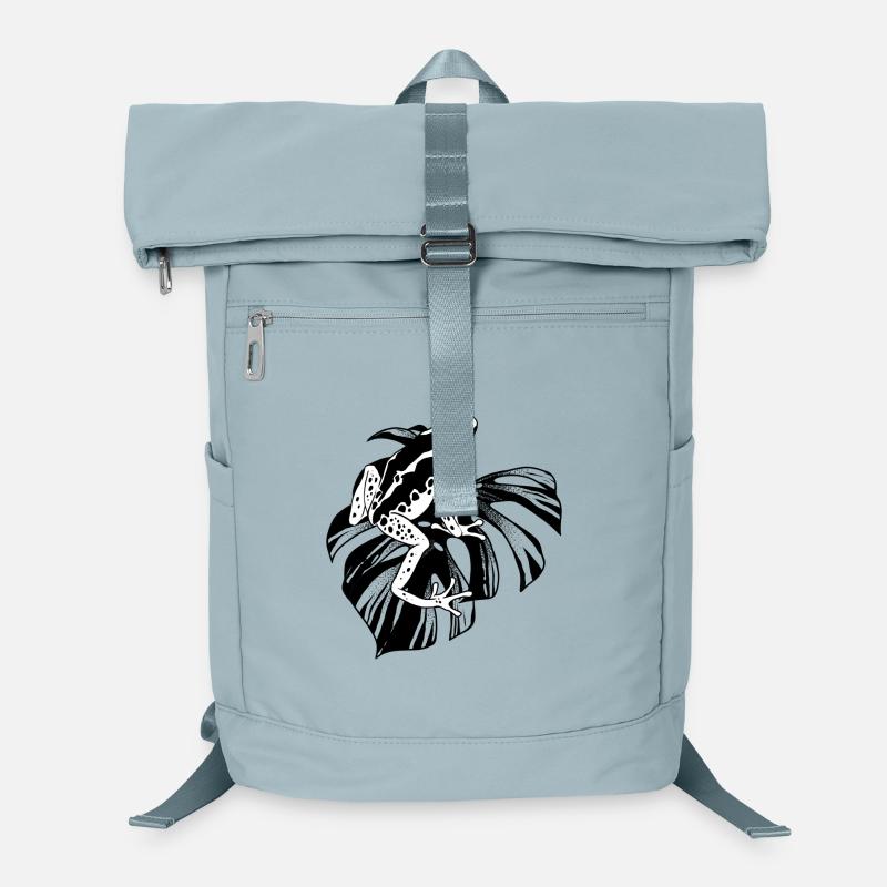 Harmony: Frog & Monsteria Laptop Backpack