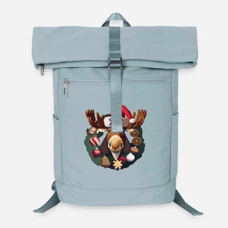 God Jul - Moose - Mosses Laptop Backpack