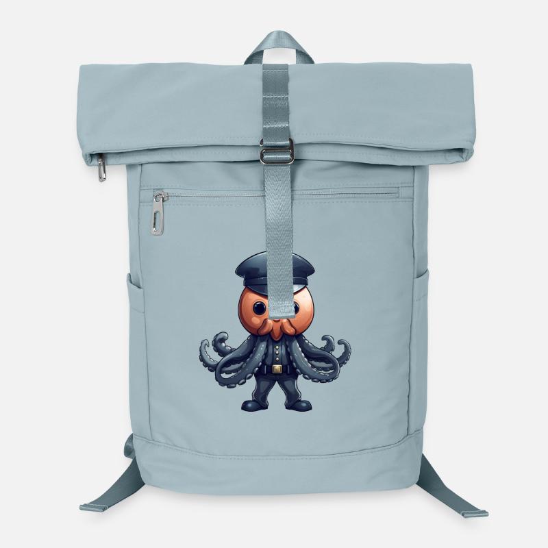 Squid Policewoman Laptop Backpack