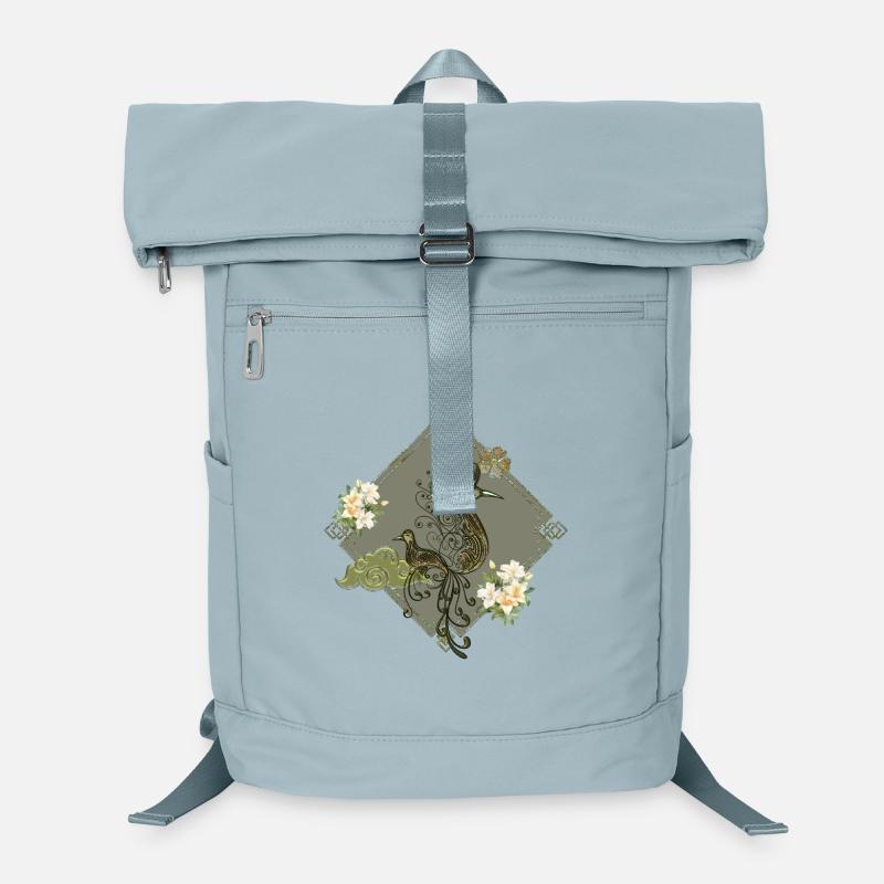 Unique Fantasy Birds Laptop Backpack
