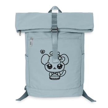 Panda Kawaii avec arc - Sac à dos ordinateur - bleu glacier - Devant