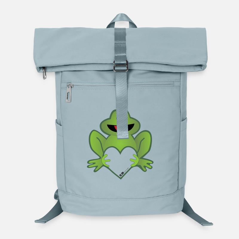 Frosch mit Hirsch Laptop-Rucksack 