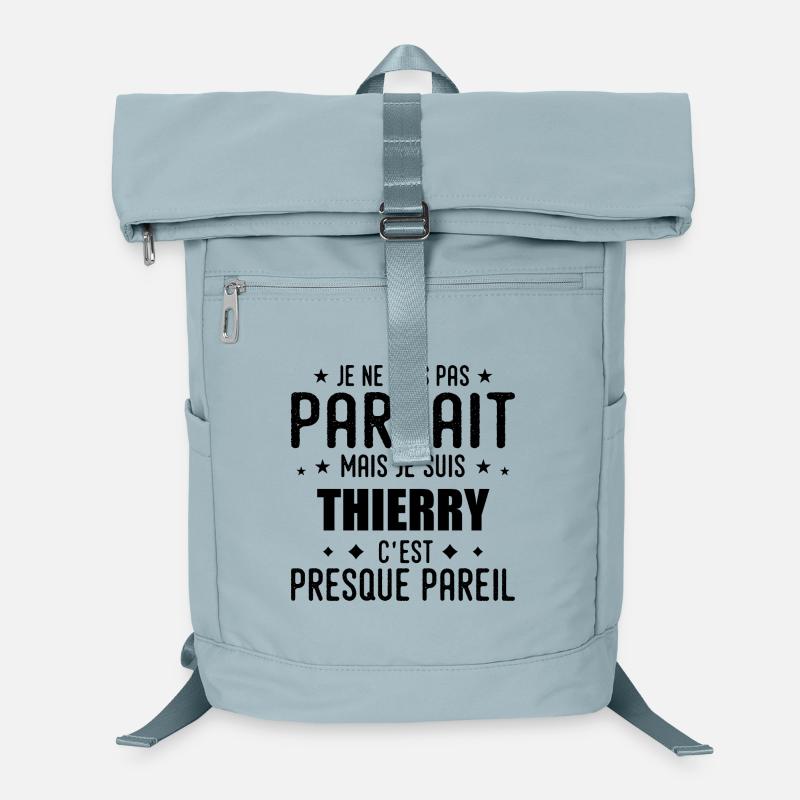 Thierry : authentique, imparfait, top, perfection Sac à dos ordinateur
