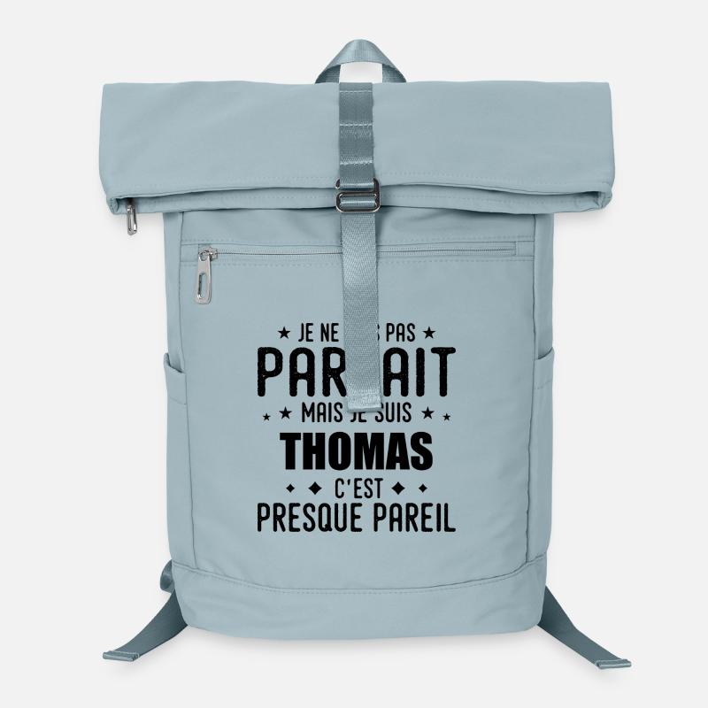 Thomas: authentisch, unvollkommen, oben, perfekt Laptop-Rucksack 