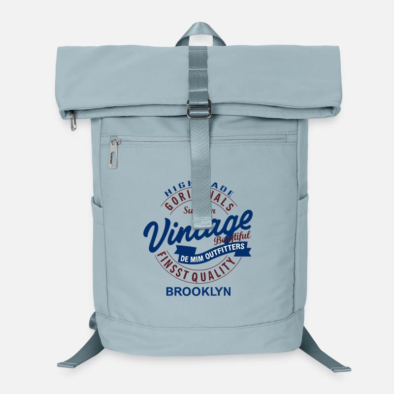 Vintage Style Brooklyn Outfitters Logo Sac à dos ordinateur