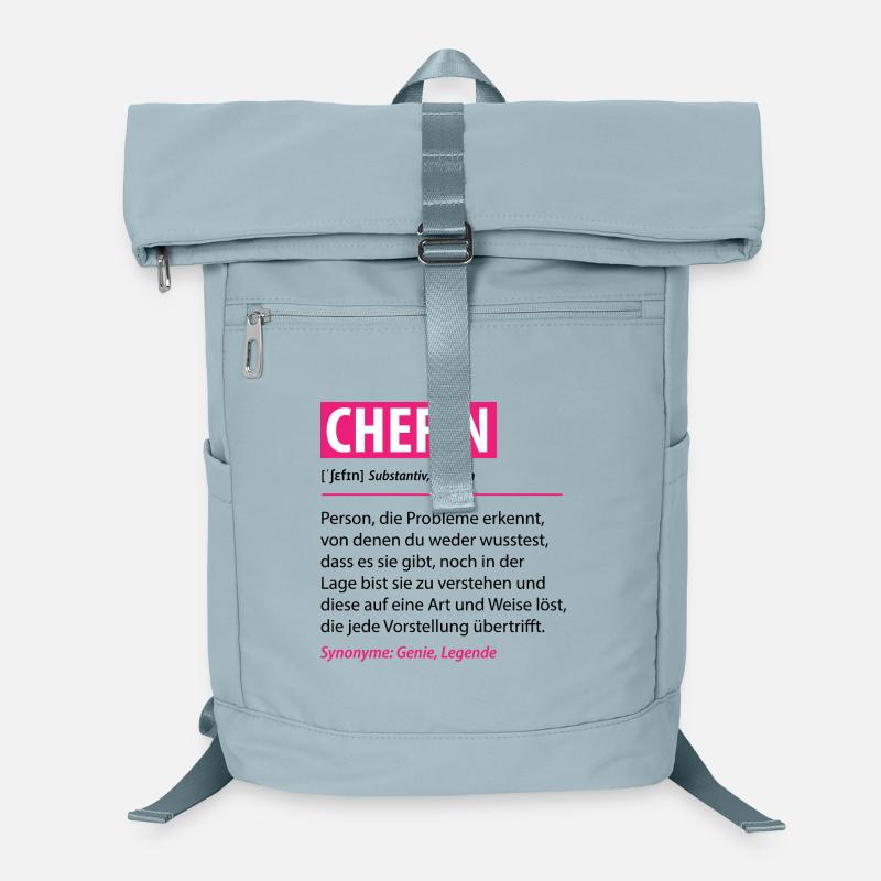 Lustige Chefin Managerin Definition Geschenk Laptop-Rucksack 