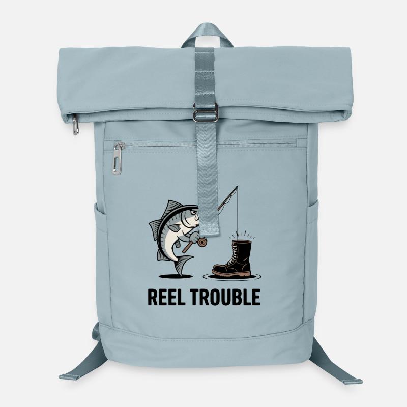 Reel Trouble – Fishy Fail Vibes Sac à dos ordinateur
