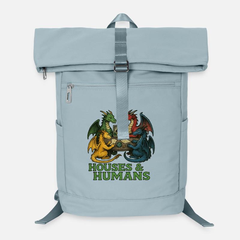 Les dragons à la table des maisons Sac à dos ordinateur
