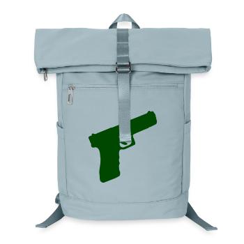 Pistol Weapon - Laptop Backpack - ice blue - Front